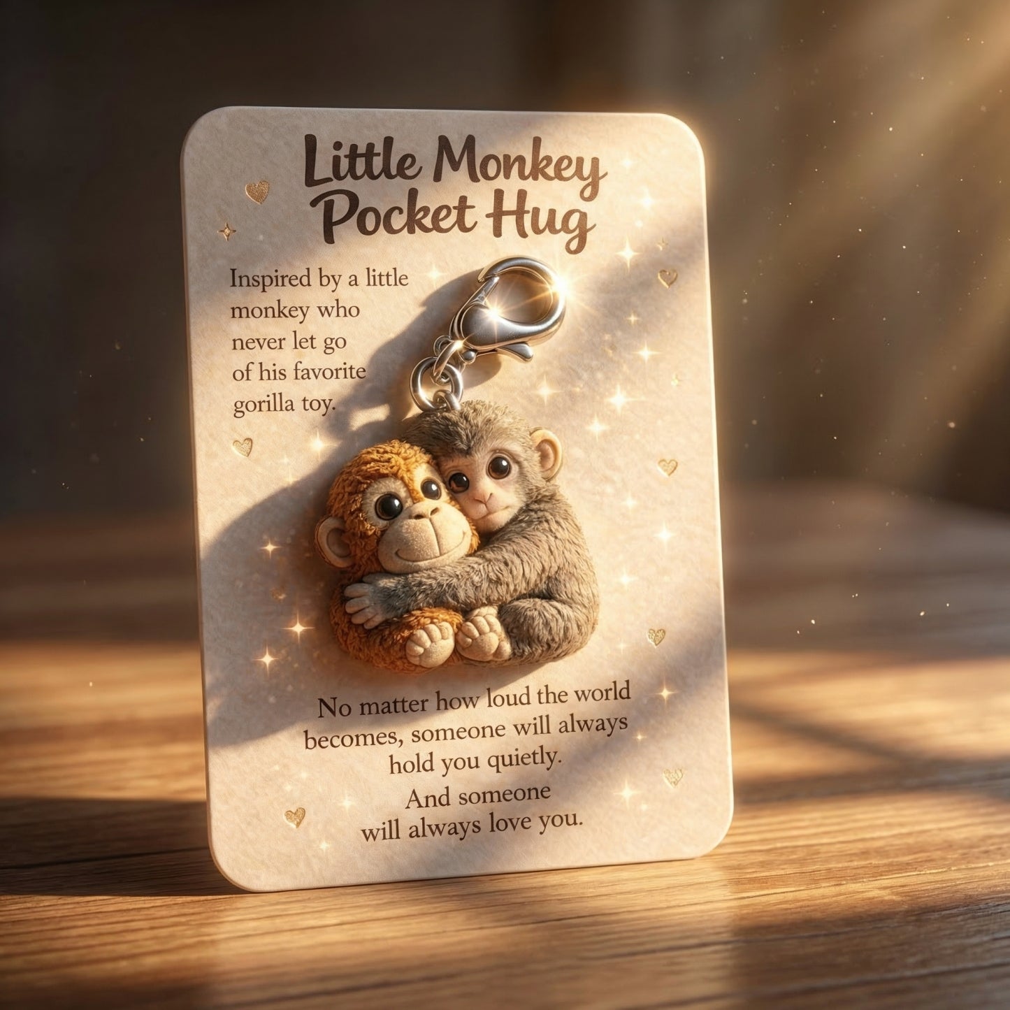 🔥Last Day 49% Off🔥Little Monkey Pocket Hug – A Tiny Symbol of Comfort