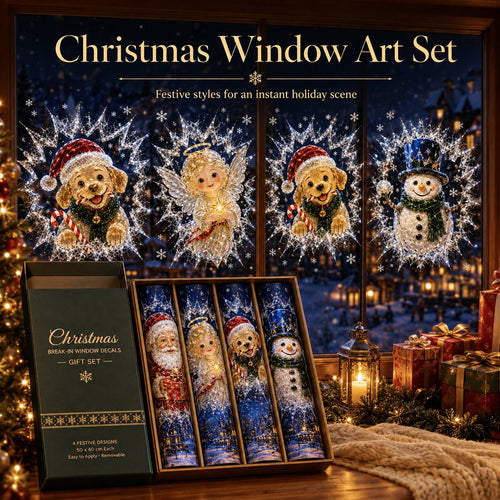 🔥Last Day 49% OFF - ❄️🎅🏼 2026 Christmas Window Decals