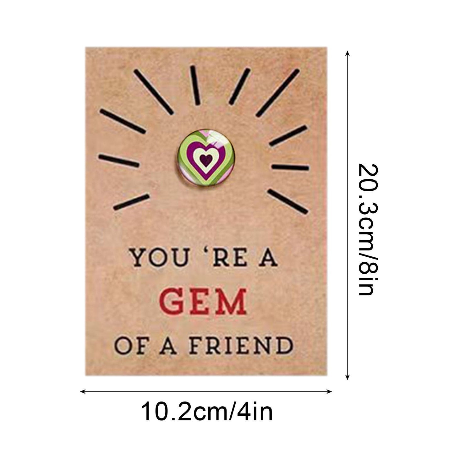 24 Pack Valentines Cards with Heart