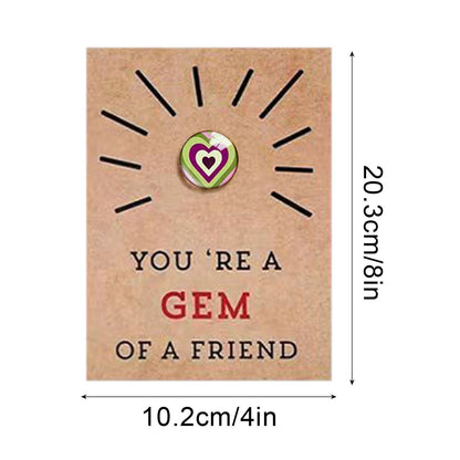 24 Pack Valentines Cards with Heart