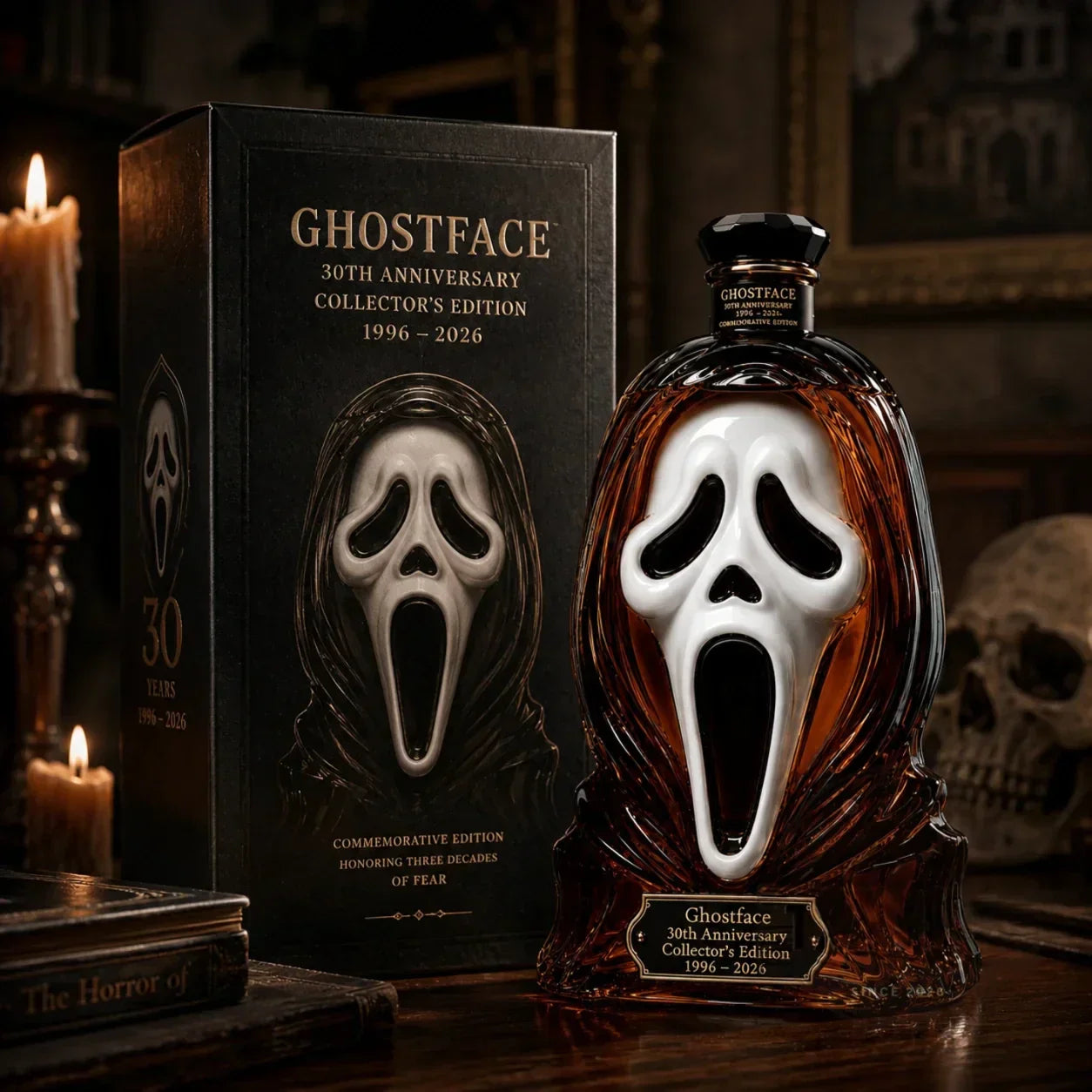 Ghostface 30th Anniversary 1996–2026 Collector Whiskey Decanter