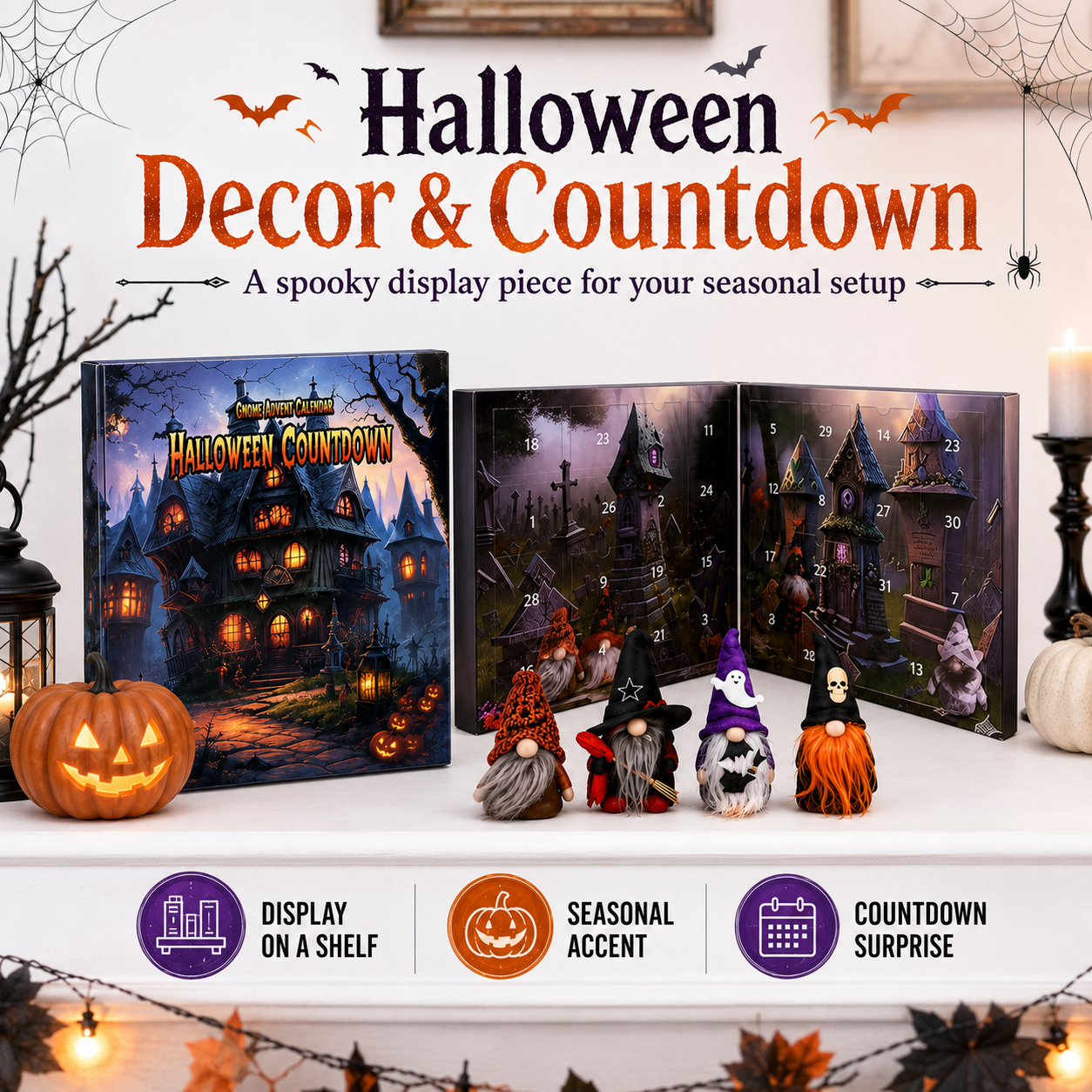 🔥Last Day Hot Sale 50%OFF - 🎃Gnome Advent Calendar