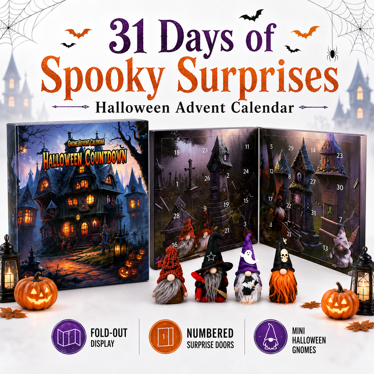 🔥Last Day Hot Sale 50%OFF - 🎃Gnome Advent Calendar