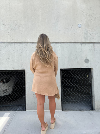 Barcelona Breeze Gauze Romper Dress (Buy 2 Free Shipping)