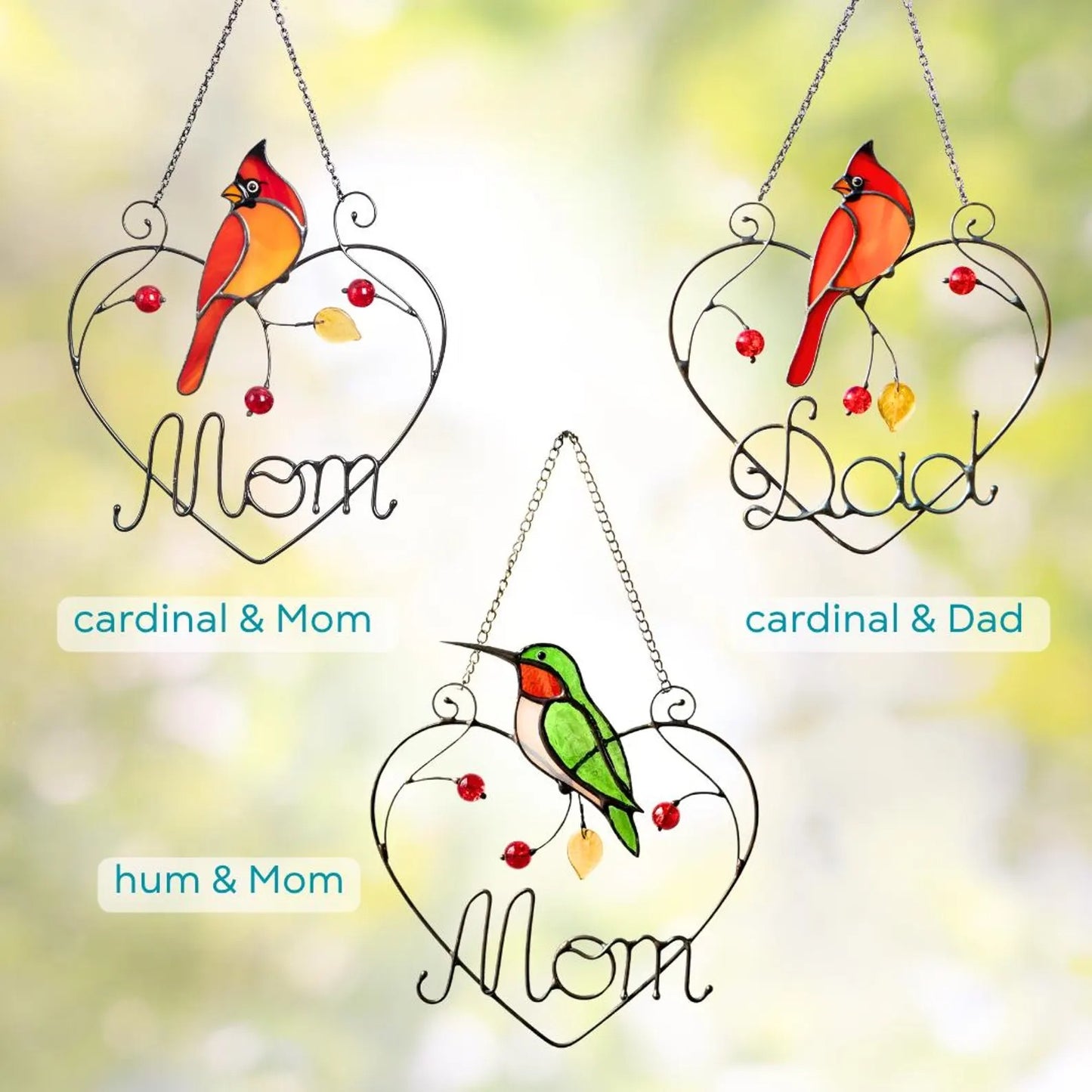 🔥Mother's Day 50% OFF🐦Stained Glass Bird Suncatcher