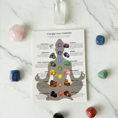❤100% Hand-carved -💎Crystals Advent Calendar 2026-24 Days Chakra Crystals&Healing Stones🔮