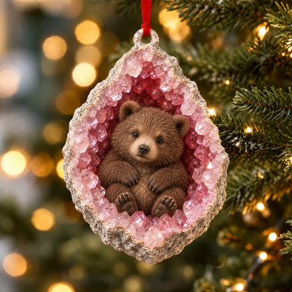 🎄Early Bird Christmas Sale 50% OFF | Geode Animal Ornaments