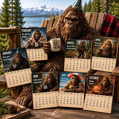 🦶2027  Daily Life Calendar