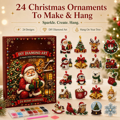🔥Last Day 50% OFF - 🎄🎅 24 Christmas Ornaments To Make & Hang