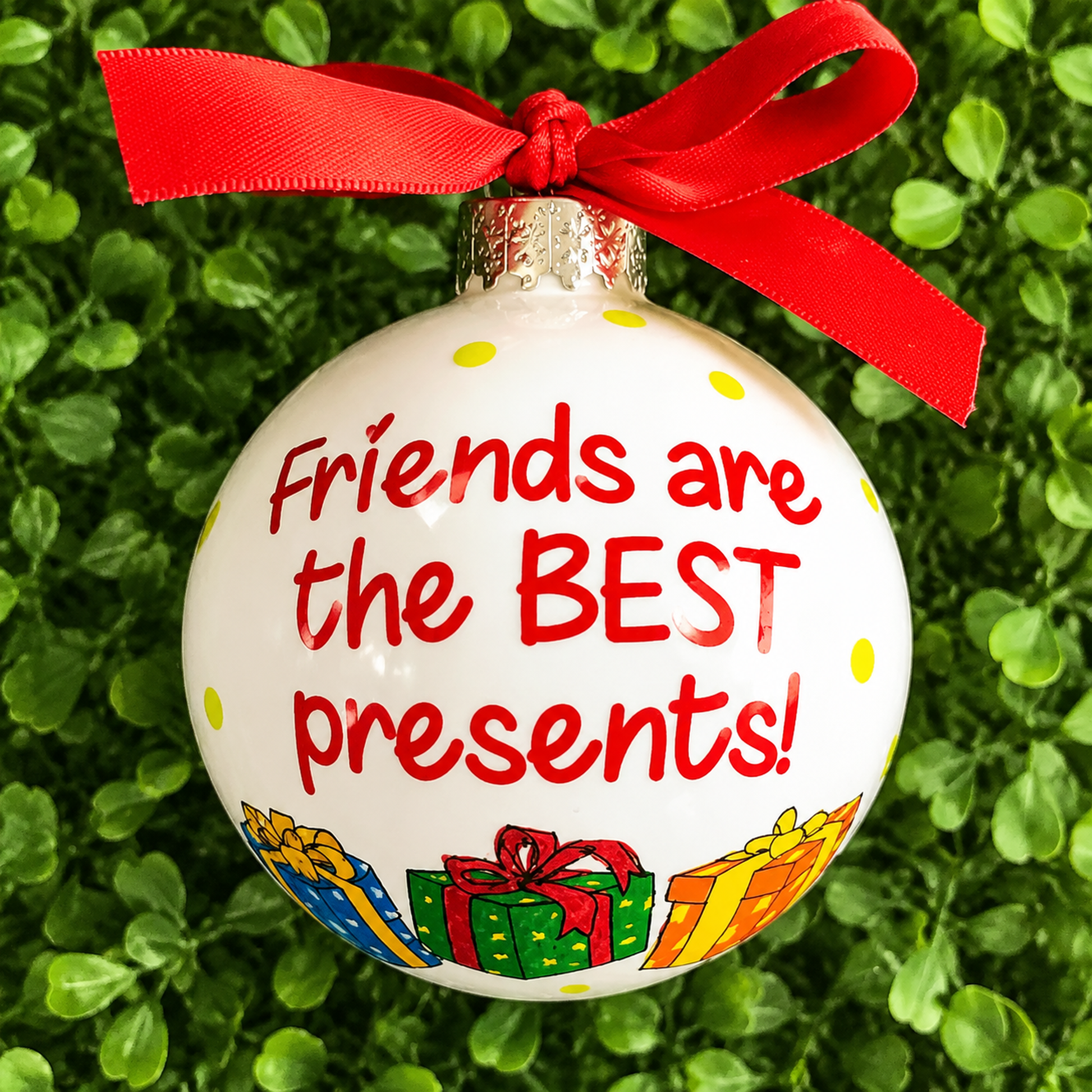 ❤Hand Painted-Friendship Ornaments For Ture Friends🎁