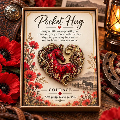 🔥 LAST DAY 50% OFF - 🐴 Pocket Hug Keepsake | A Little Reminder to Carry With You