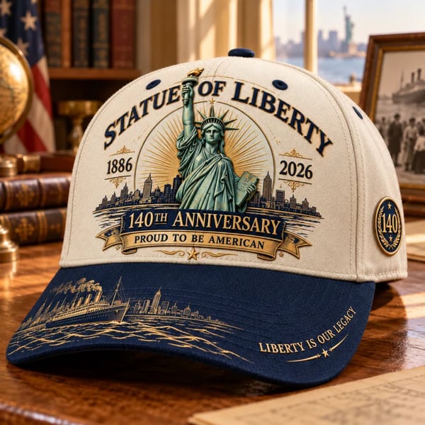 🇺🇸 Statue of Liberty 140th Anniversary Cap