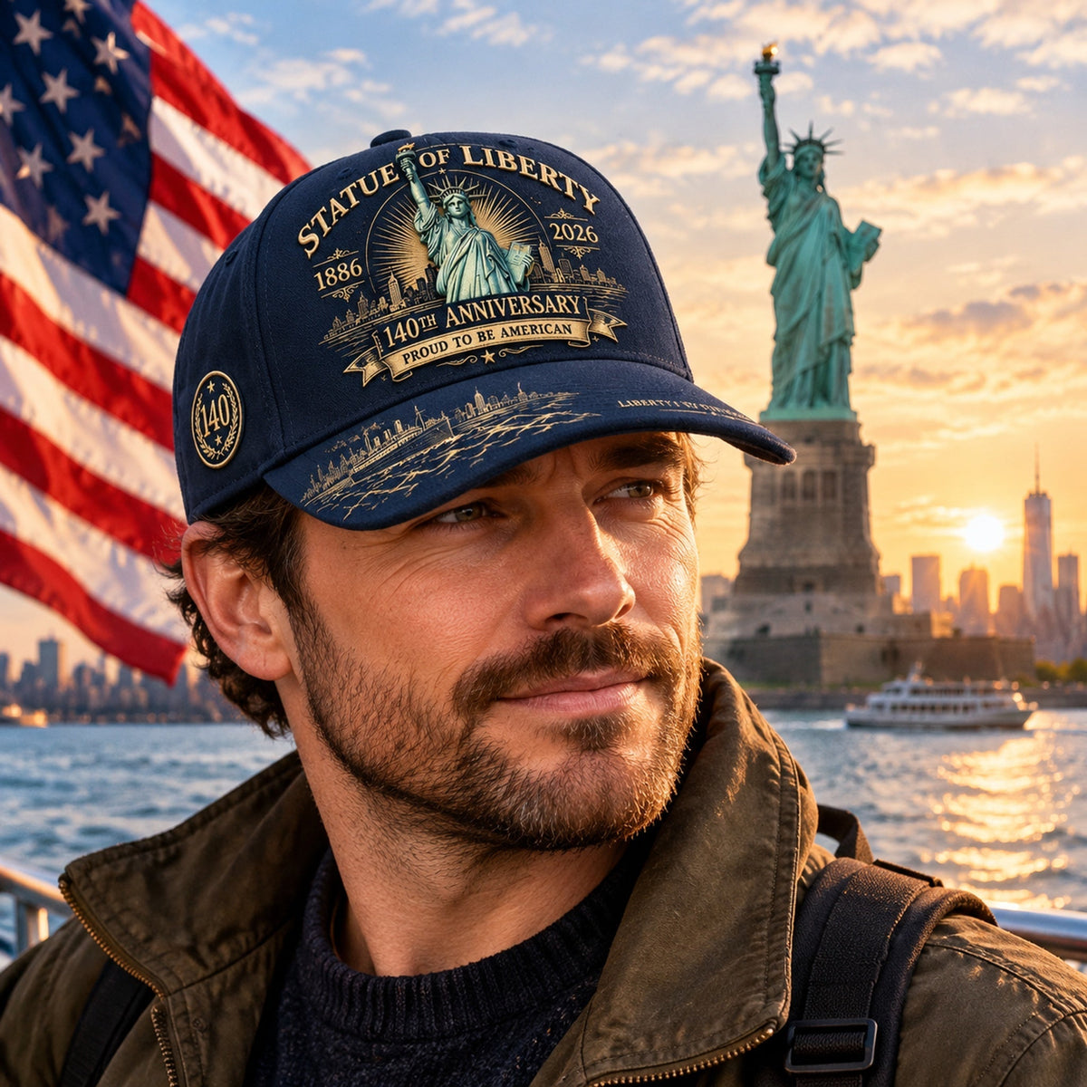 🇺🇸 Statue of Liberty 140th Anniversary Cap