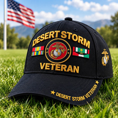 🎖️ Desert Storm Veteran Cap – Your Service. Your Pride. (1991–2026 - 35TH ANNIVERSARY)