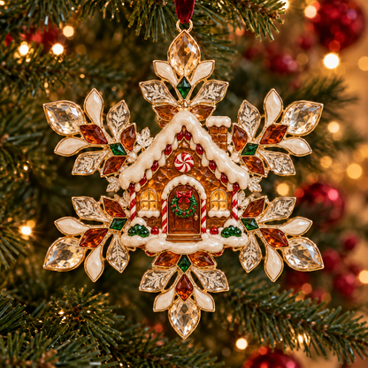 🎄✨Christmas Magic Snowflake Ornaments