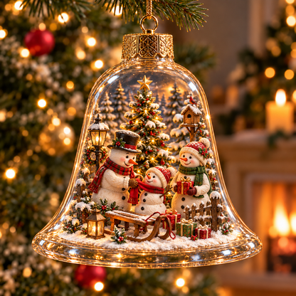 🎁2026 Christmas Wonderland Bell Ornaments.