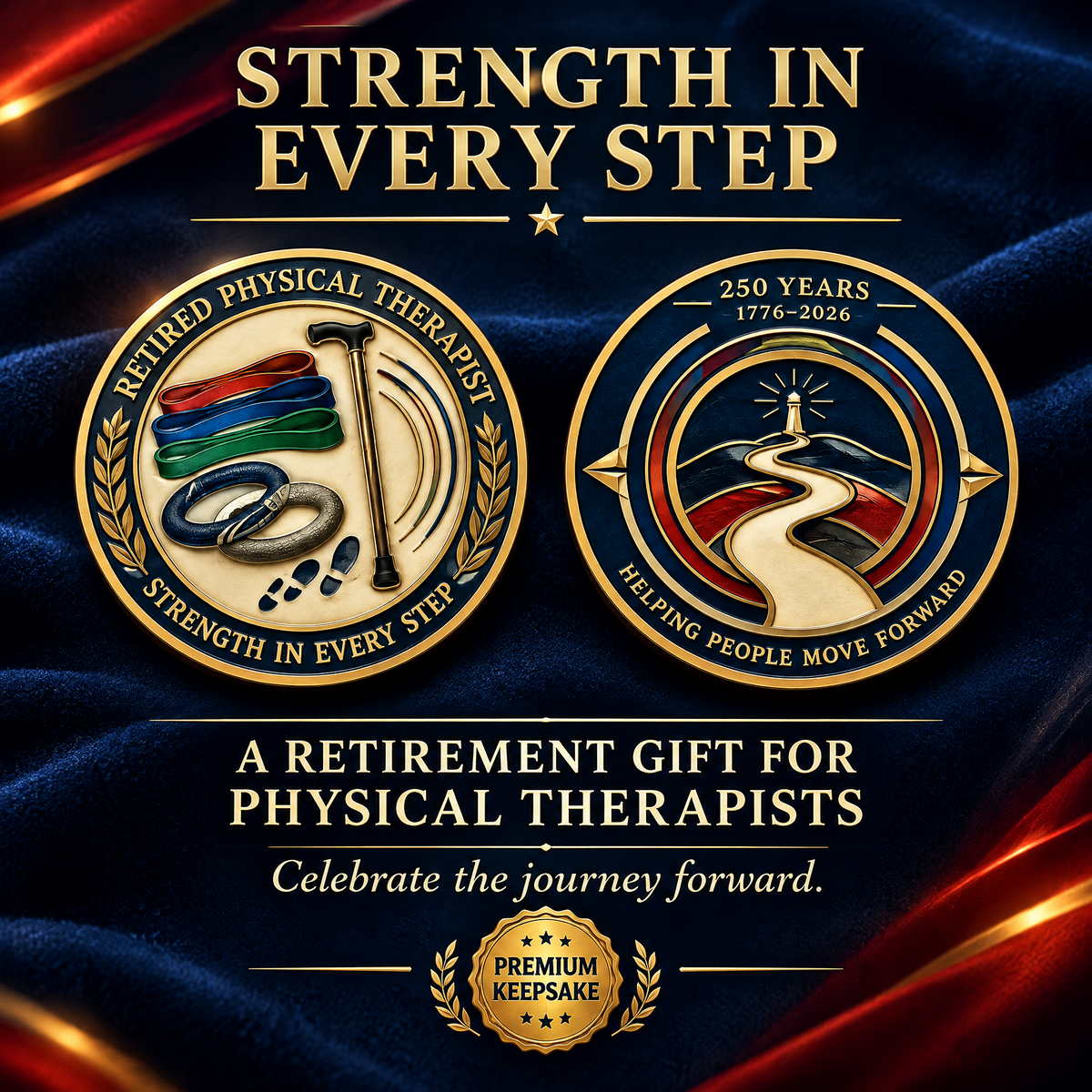Healthcare Retirement Challenge Coin Collection
