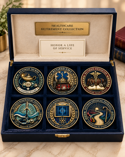 Healthcare Retirement Challenge Coin Collection