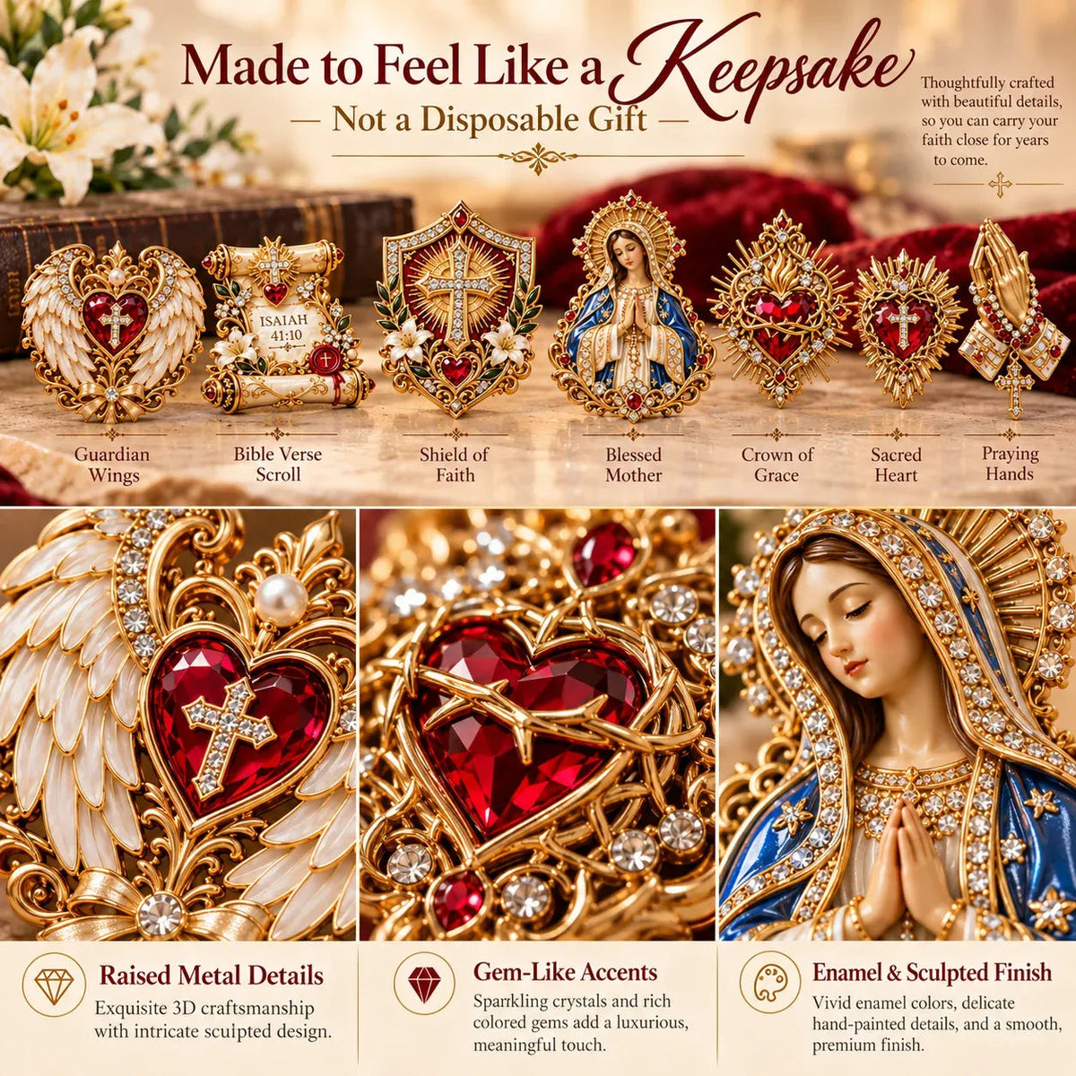 ✝️ Faith Pocket Hug Keepsake