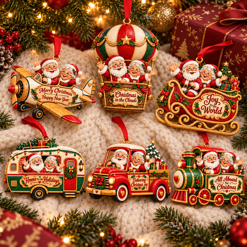 🎅🎄Santa & Mrs. Claus Christmas Adventures – Festive Family Holiday Keepsakes