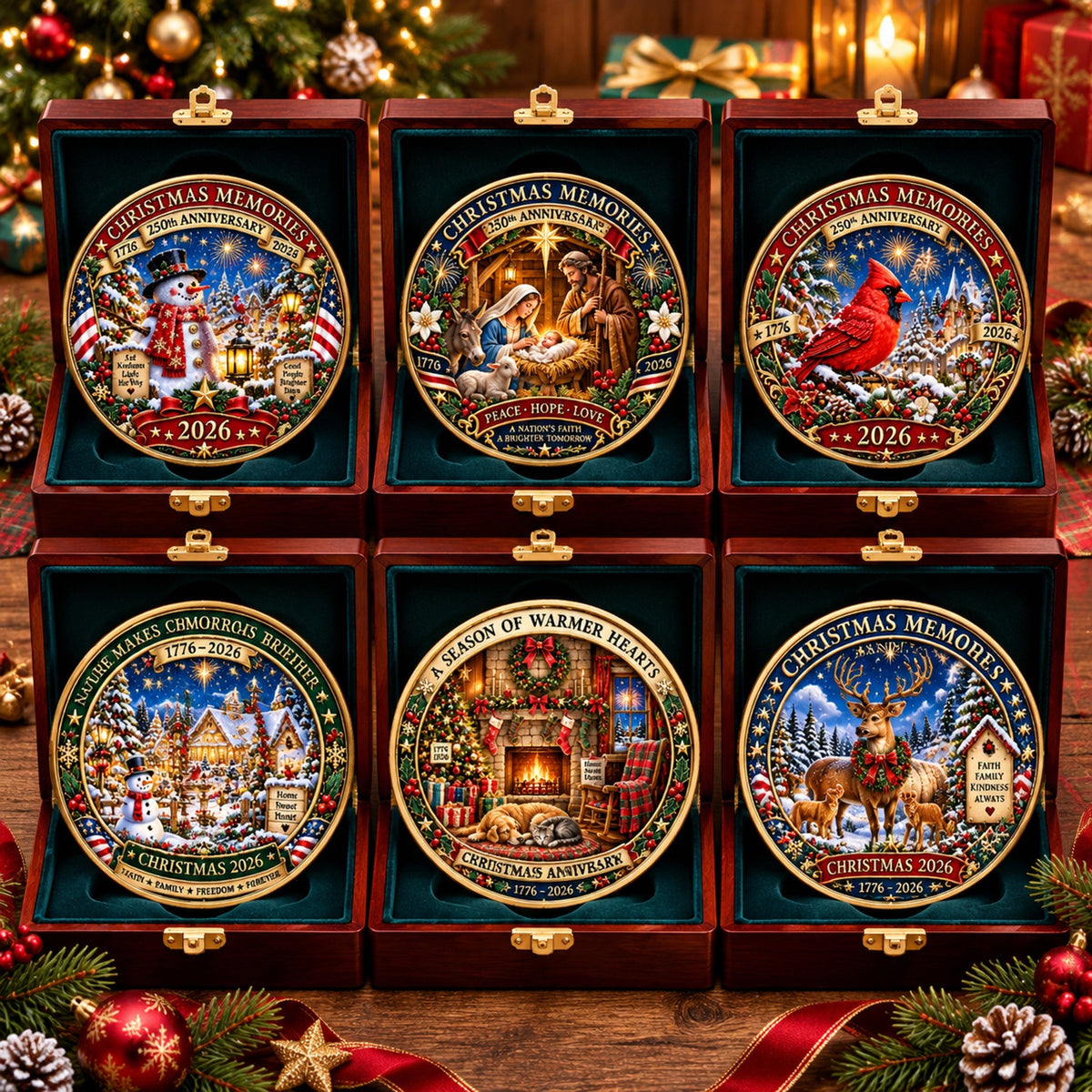 🎄 Christmas 250th Anniversary Collectible Coin