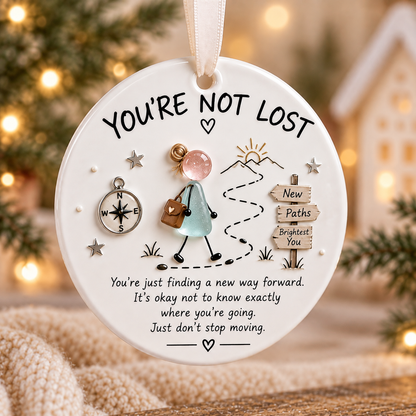 ✨ Keep Going Motivational Ornament Collection