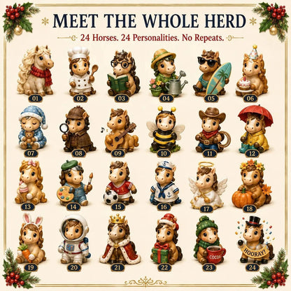 ⏰Limited Stock 50% OFF - 🎄 🐴2026 Horse Advent Calendar | 24 Days of Horse Magic🎁