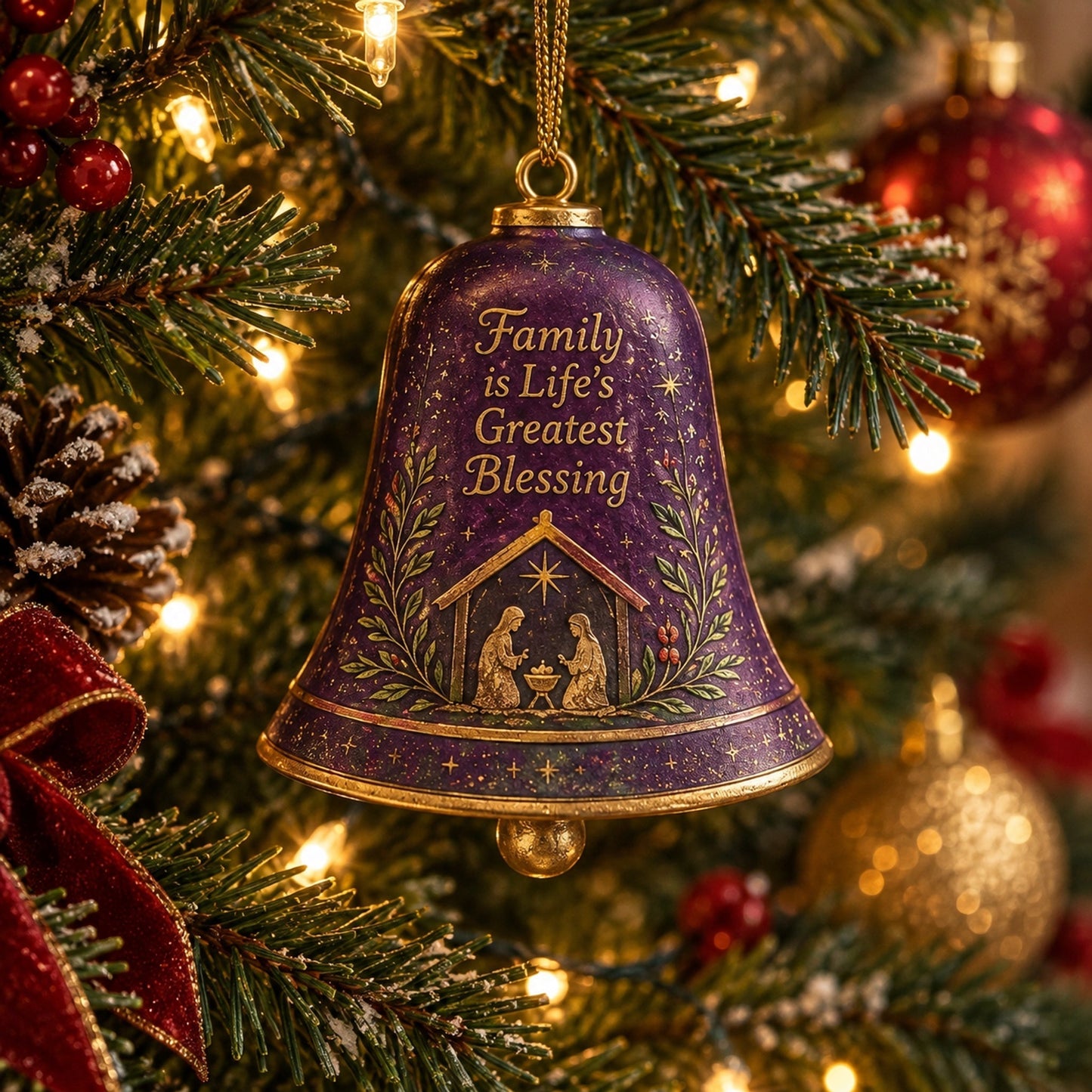 🎅🔔Holiday Bell Ornament Collection – Festive Keepsake Decor