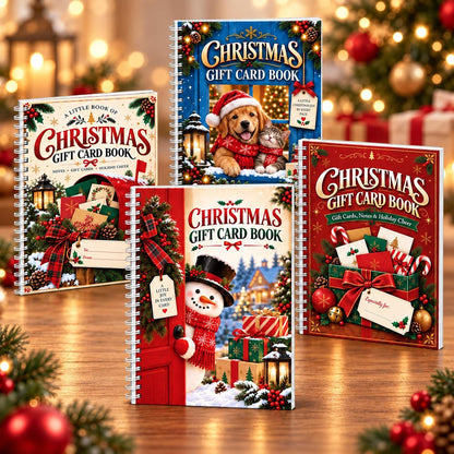 🎁 Christmas Gift Card Book