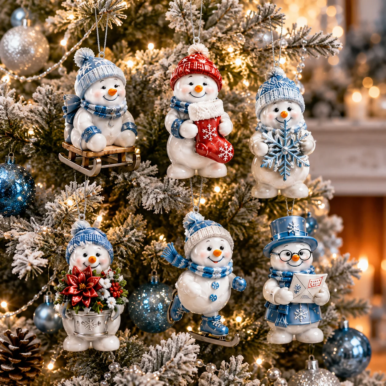 ✨24-Day Christmas Countdown Advent Calendar – Snowman Christmas Series