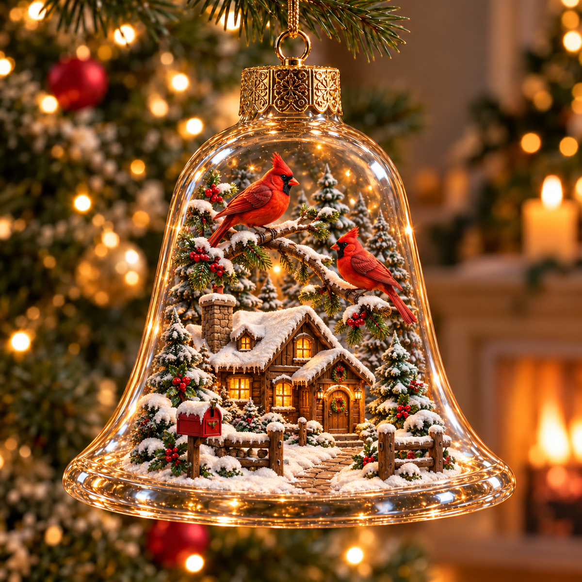 2026 Christmas Wonderland Bell Ornaments