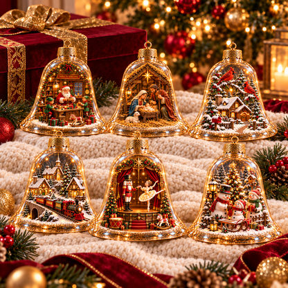 2026 Christmas Wonderland Bell Ornaments