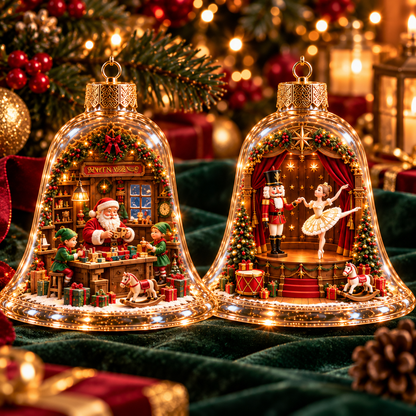 2026 Christmas Wonderland Bell Ornaments