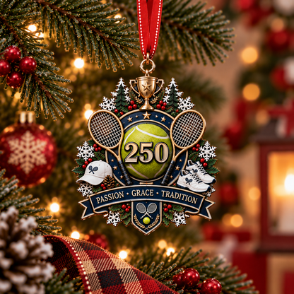 🏆 250th Anniversary Sports Heritage Christmas Ornaments – Keepsake Gifts for Sports Fans 🎄