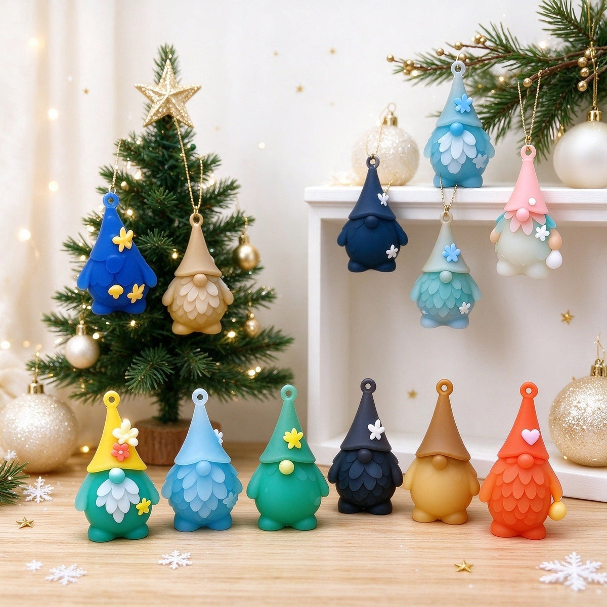 🎄🎁 2026 Christmas Gnome Advent Calendar – 24 Days of 3D Gnome Ornaments & Holiday Surprises