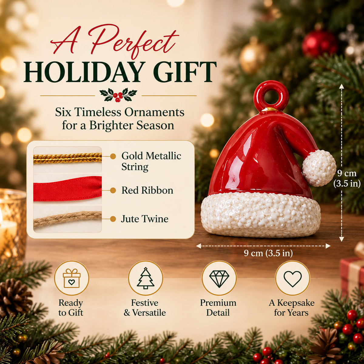 250th American Pride Ornament Gift Set