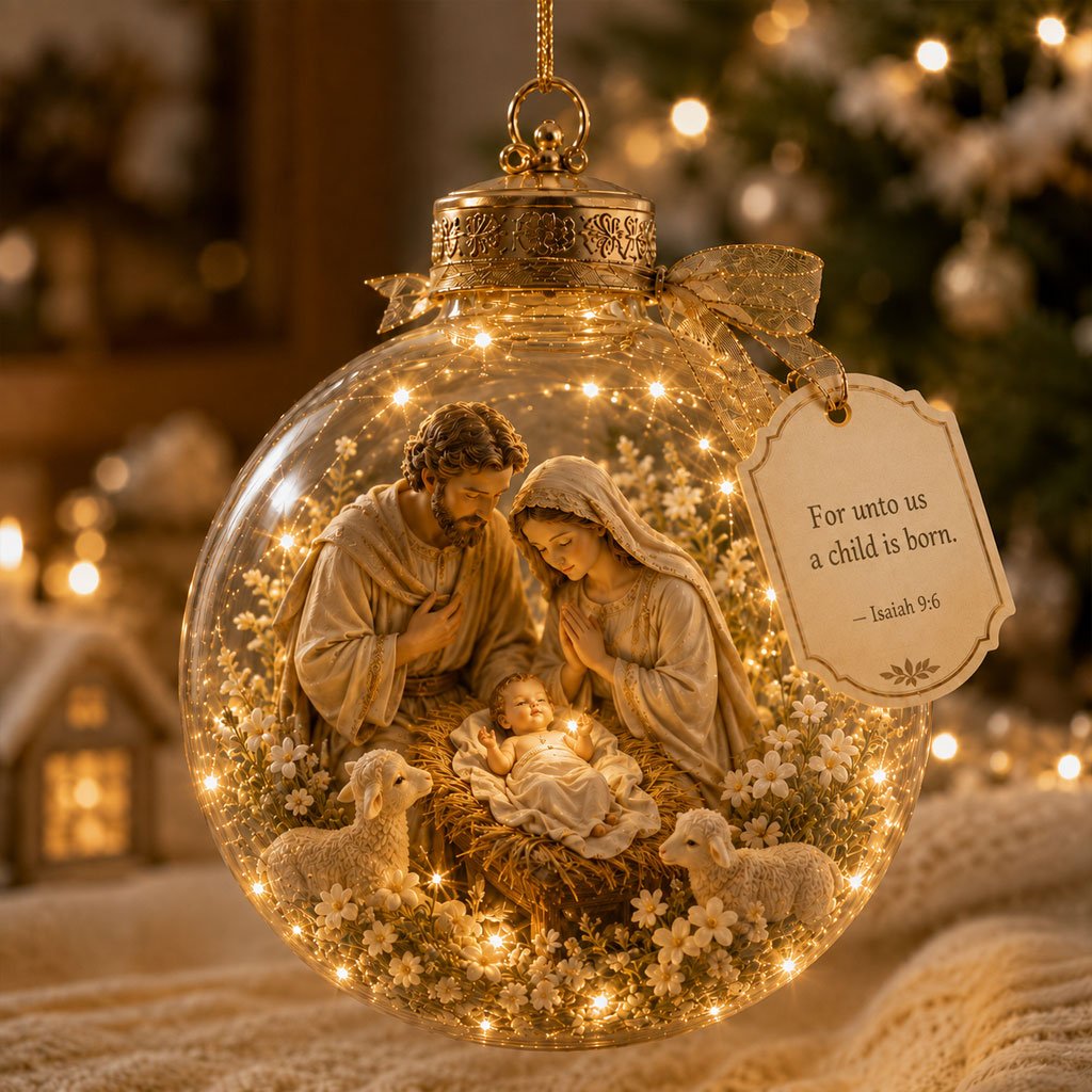 Scripture keepsake prepared as a thoughtful faith gift