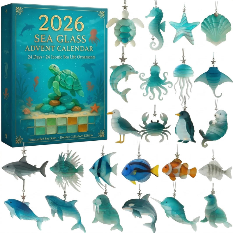 2026 Sea Glass Marine Life Advent Calendar