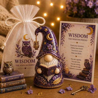 Emotional Support Comfort Gnome — 12 Heartfelt Affirmation Themes