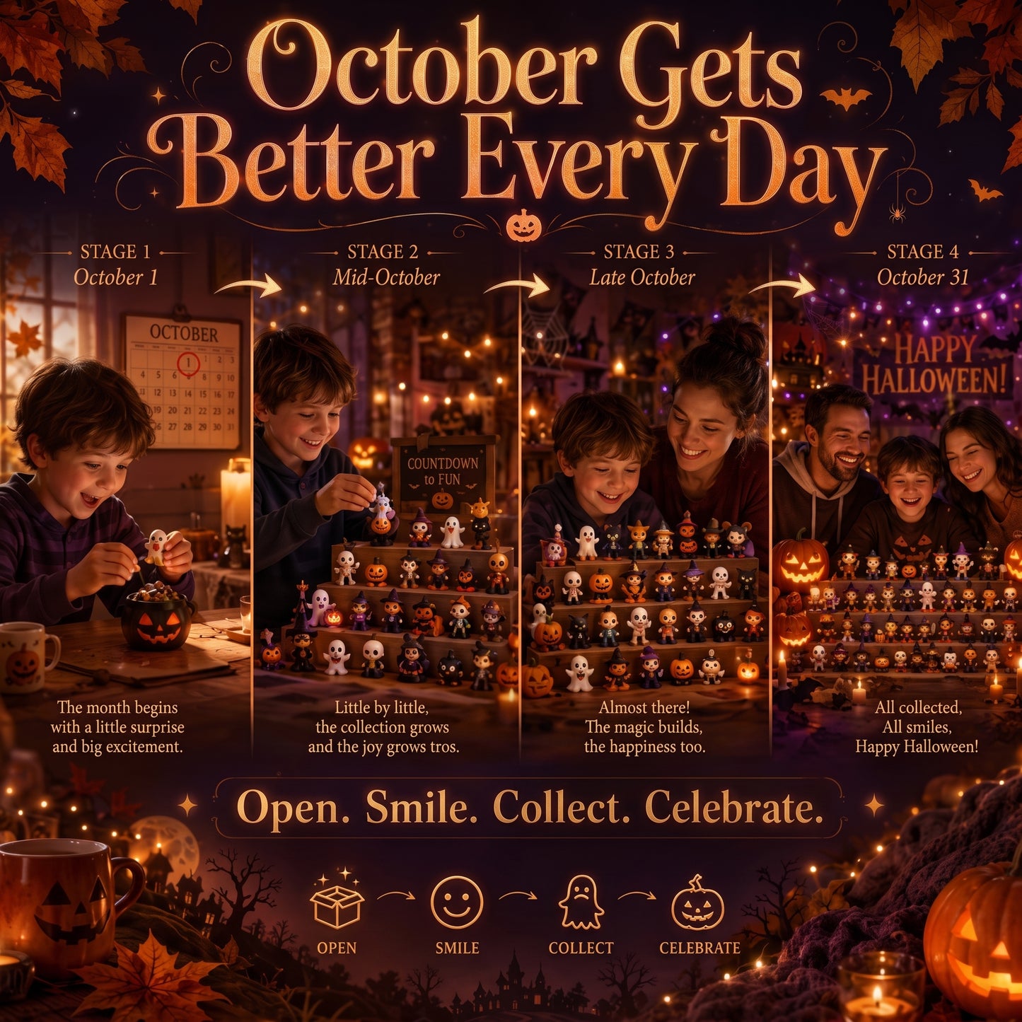 🔥🔥 Limited 50% OFF | Build Your Own Spooky Haunted House 👻 DIY Halloween Decor Kit for Endless Halloween Fun