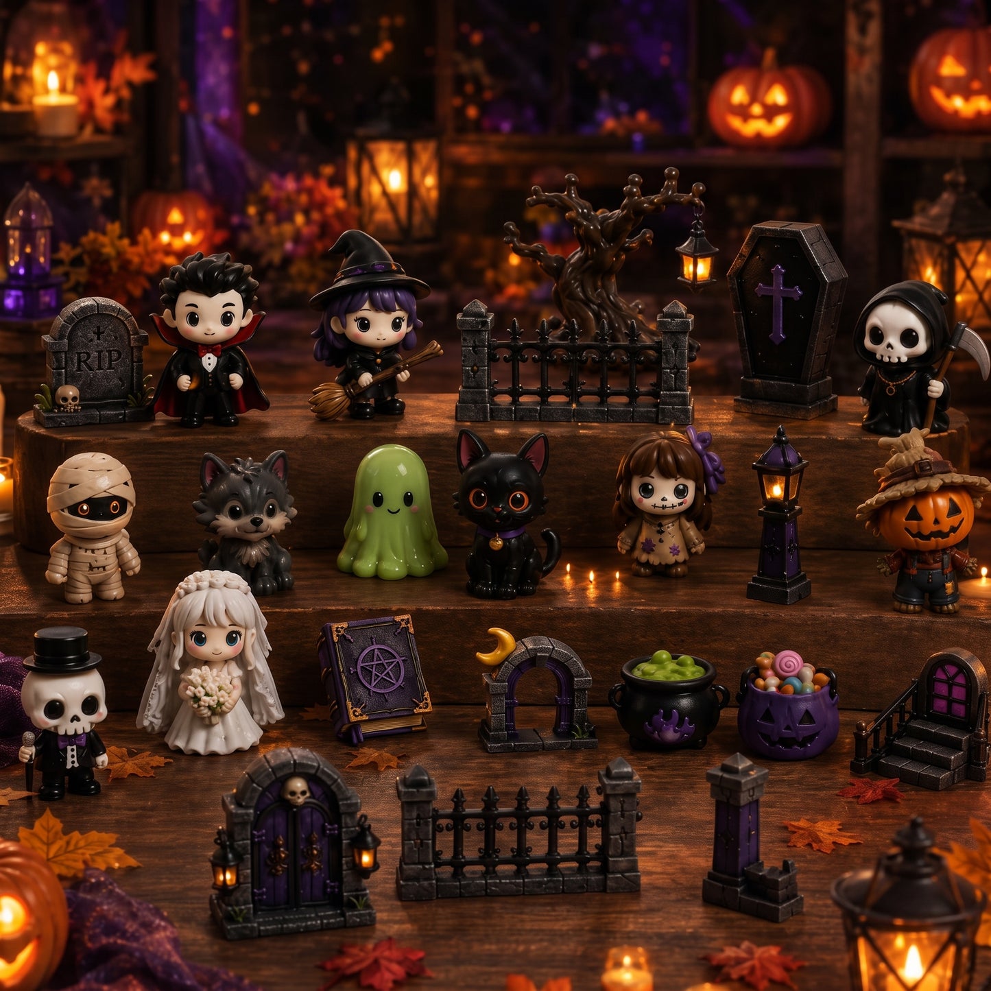 🔥🔥 Limited 50% OFF | Build Your Own Spooky Haunted House 👻 DIY Halloween Decor Kit for Endless Halloween Fun