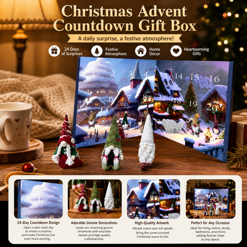 🎅2026 Christmas Gnome Advent Calendar