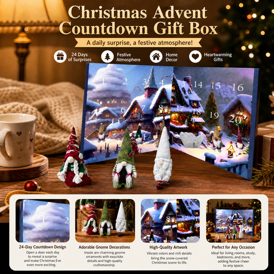 🎅2026 Christmas Gnome Advent Calendar