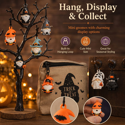 🎃 Last Day 50% OFF - 24 Days of Halloween Gnome Surprise Figures Advent Calendar Box