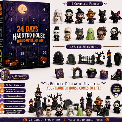 🔥🔥 Limited 50% OFF | Build Your Own Spooky Haunted House 👻 DIY Halloween Decor Kit for Endless Halloween Fun